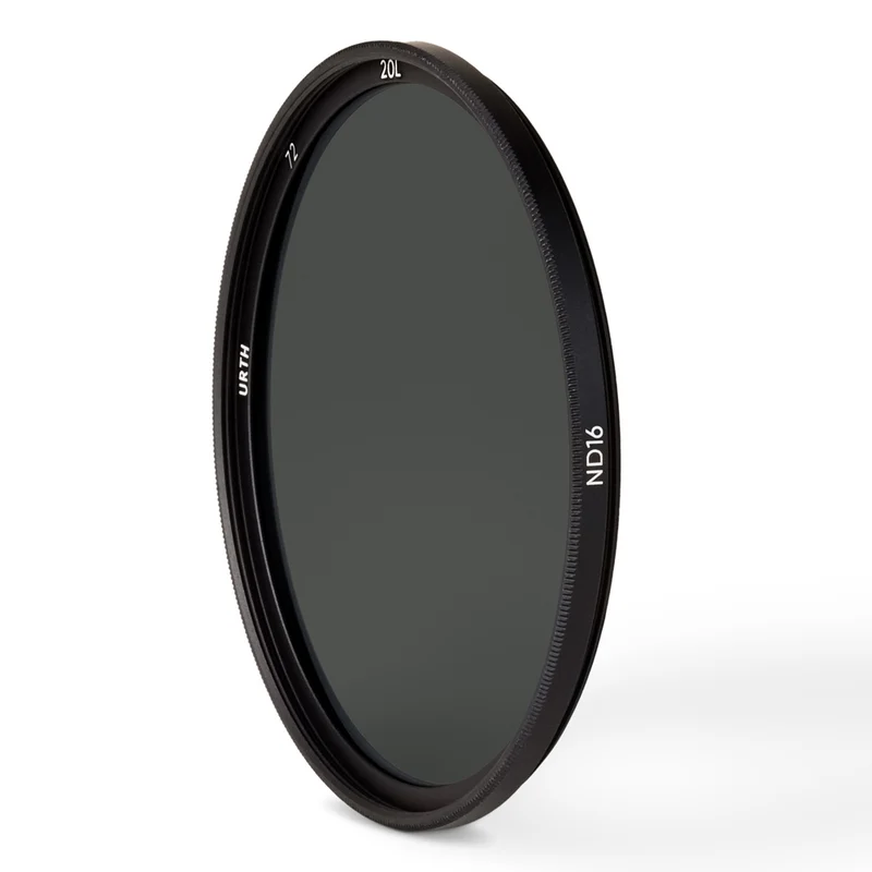 Urth 72mm ND16 (4 Stop) Lens Filter (Plus+)