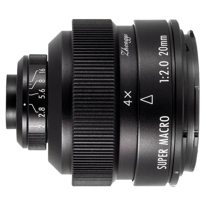 Mitakon Zhongyi 20mm f/2.0 4.5X Super Macro Sony E