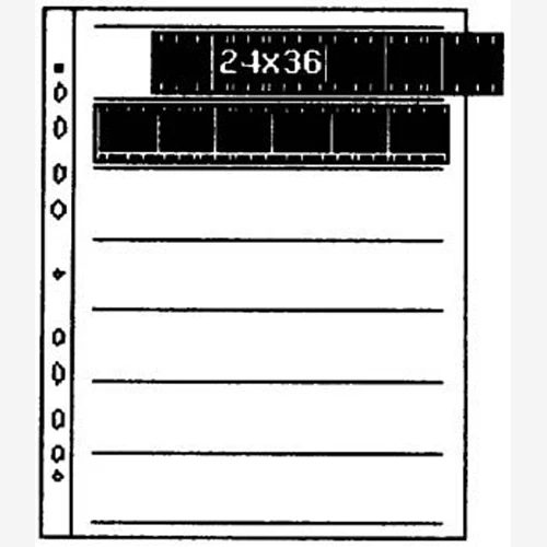 Kaiser 2515 Negative Filing Sheets 35mm @ 25 7 rows of 6 negatives