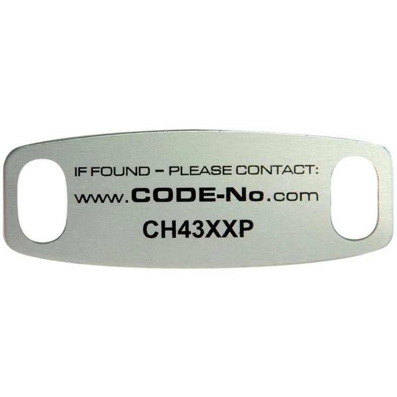 CODE-No.com Tragegurtetikett