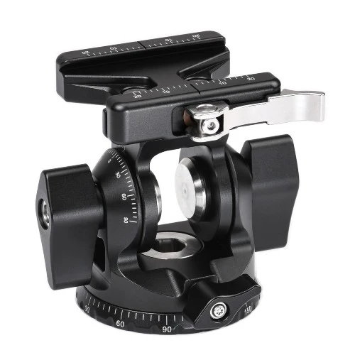 Sunwayfoto two-way head with clamp and QR plate DT-03