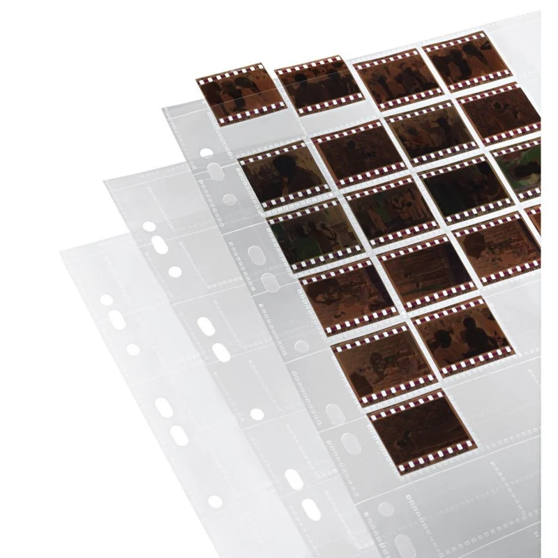 Hama negative sleeves PP clear 24x36mm 25sh
