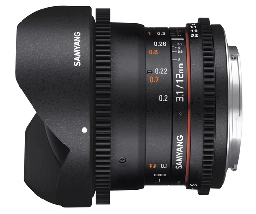 Samyang 12mm T3.1 VDSLR ED AS NCS fisheye MFT