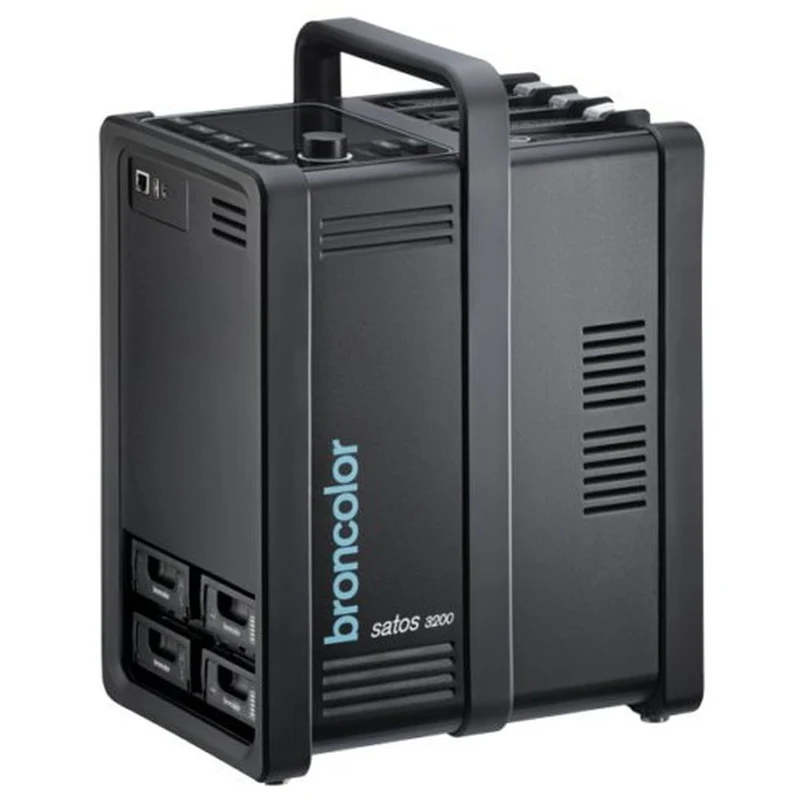 Broncolor Satos 3200 (2x2) 2x Netzteil & 2x Akkupack