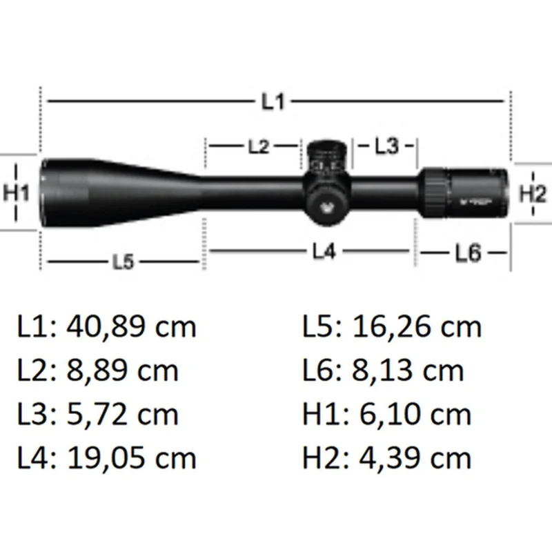 Vortex Golden Eagle HD 15-60x52 Zielfernrohr ECR-1 SFP Fadenkreuz (MOA)