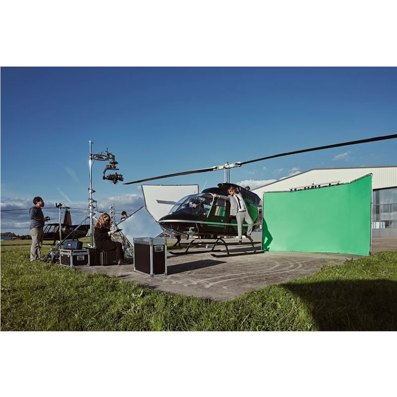 Manfrotto Panorama-Hintergrund 400 cm Chromakey Grün