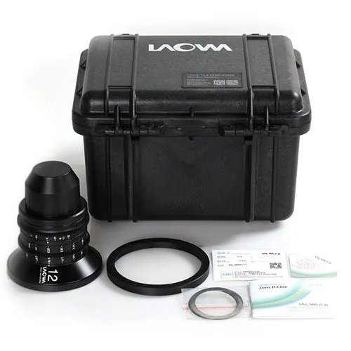 Laowa 12mm t/2.9 ZERO-D Cine lens for Sony FE