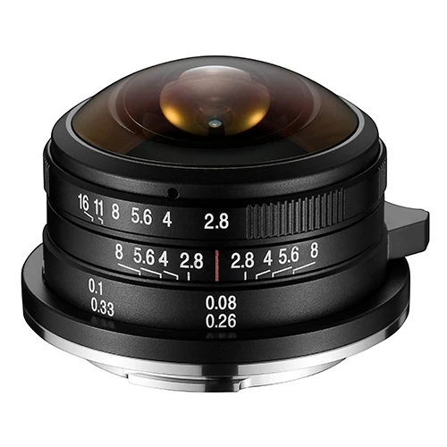 Venus LAOWA 4mm 1: 2,8 kreisförmiges Fischauge für Fuji X