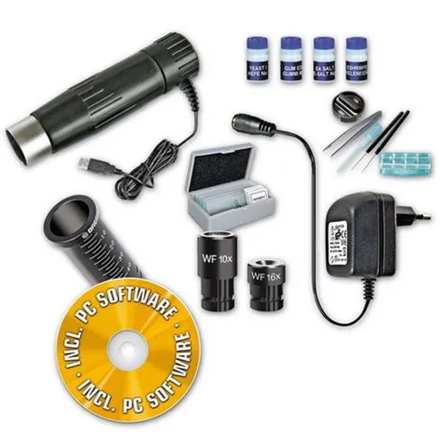 Bresser Junior Mikroskop-Set 40-1024x mit Koffer OUTLET