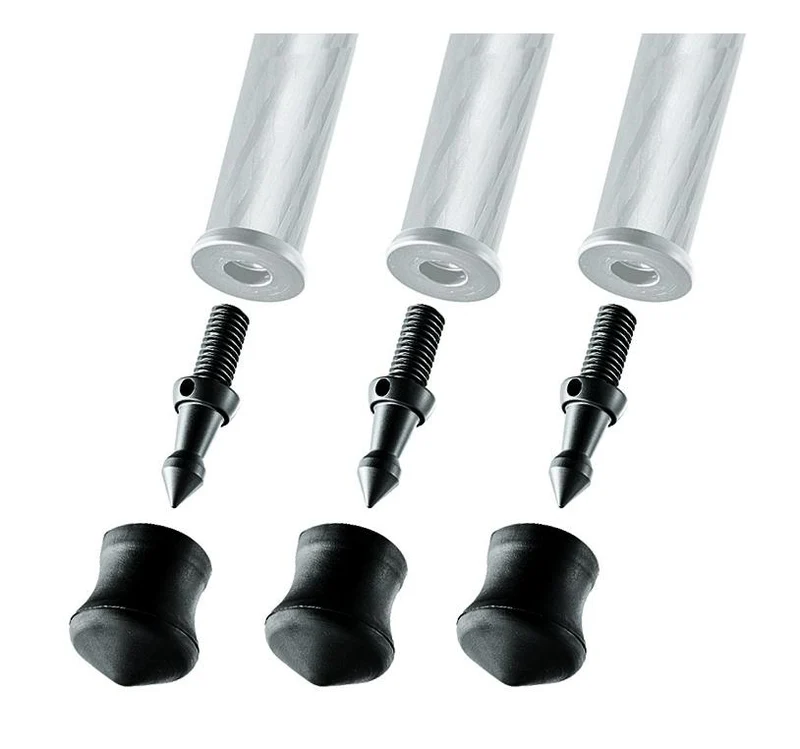 Gitzo GSF38S spike + rubber foot 38mm 3 pc