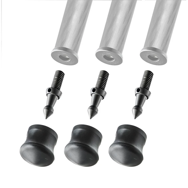 Gitzo GSF38S spike + rubber foot 38mm 3 pc