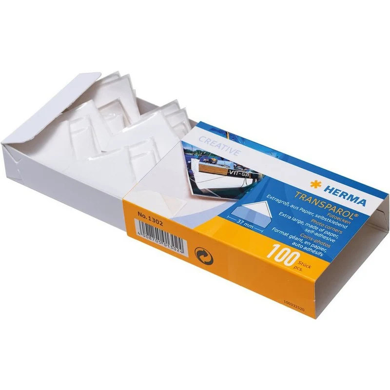Herma Transparol Photo Corners large 2 strips 100