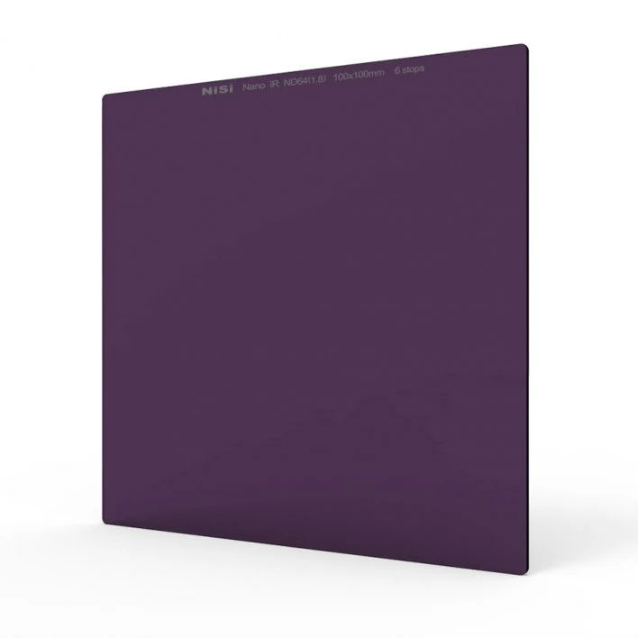 NiSi Nano iRND64 (1,8)100x100mm 6 Stop Grijsfilter