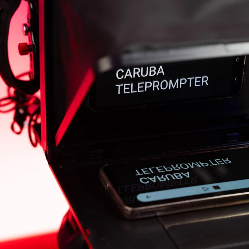 Caruba CTP-1ST Teleprompter for Smartphone / Tablet / Camera