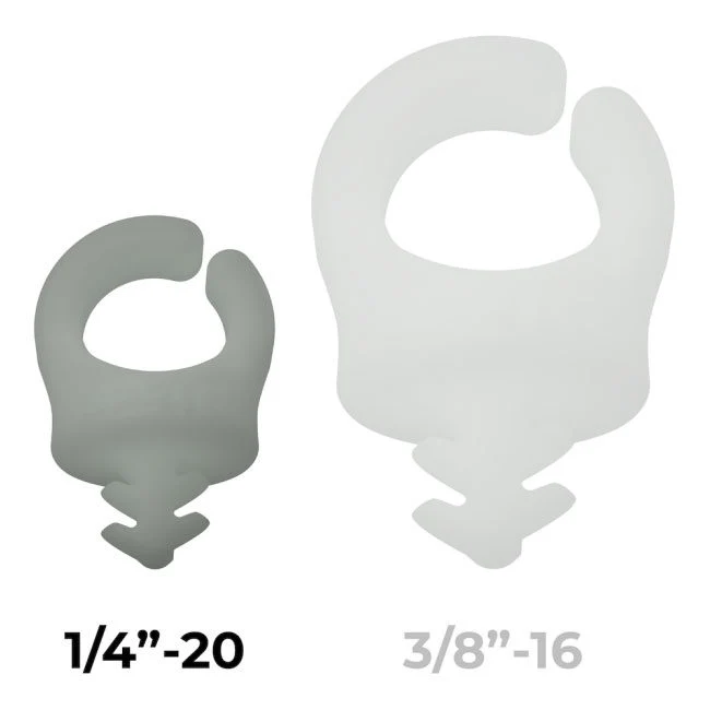 SPRIG Cable Opening 9mm 1/4”-20 - Glow-in-the-Dark - 6-Pack