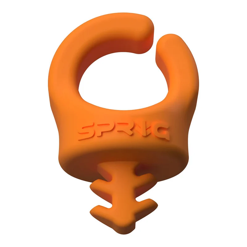 SPRIG Cable Opening 9mm 1/4”-20, Orange, 6-Pack