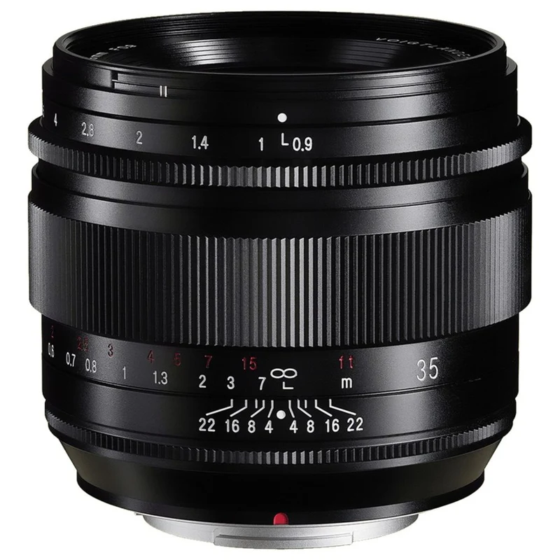 Voigtländer Nokton 35mm f/0.9 for Fujifilm X-Mount aspherical lens, black