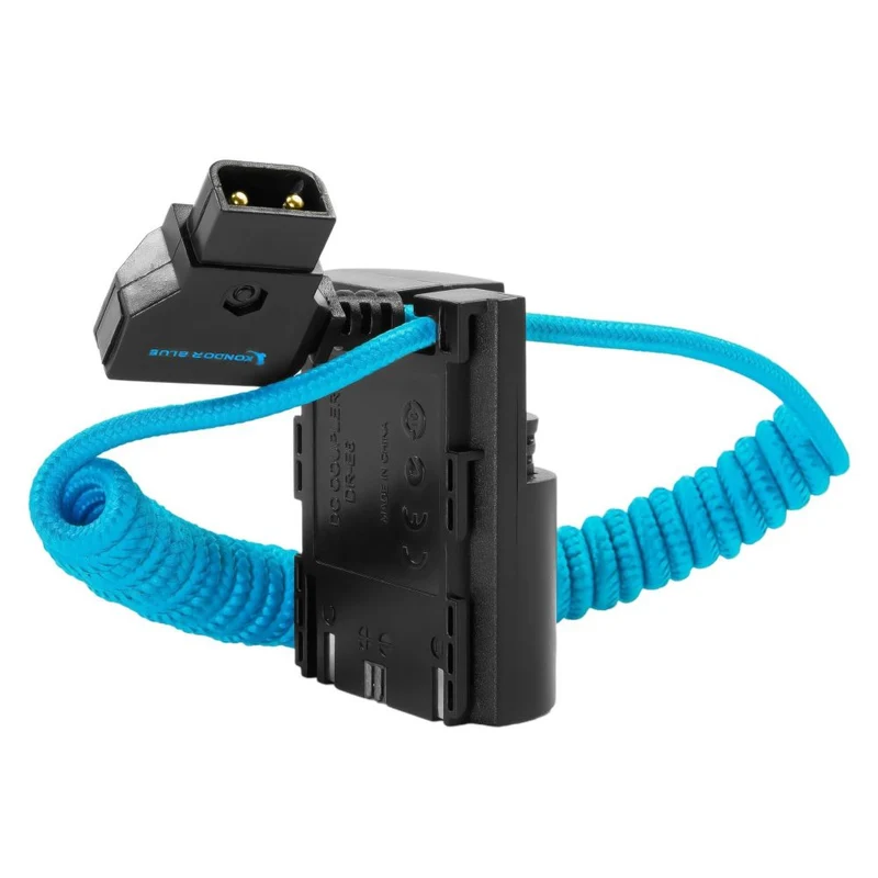 Kondor Blue D-Tap auf Canon LPE6 Dummy-Batteriekabel