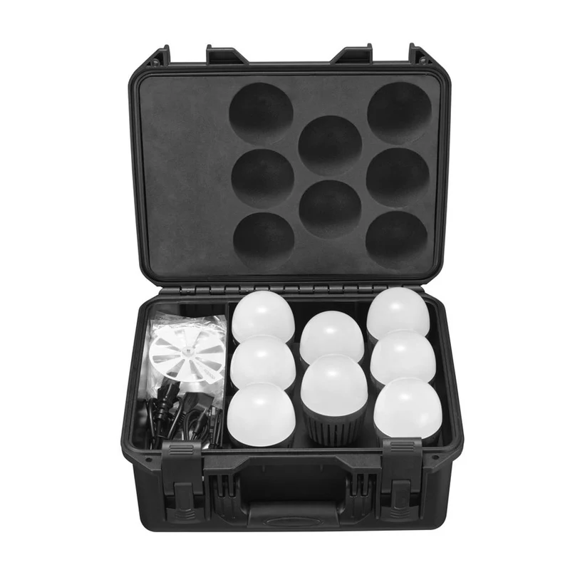 Godox C7R-K8B KNOWLED RGBWW Creative Bulb 8 Light Kit (E27)