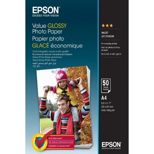 Epson S400036 Value Glossy Photo paper A4 183g 50 sheets
