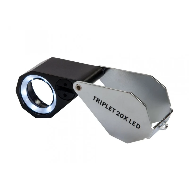Kite Optik Lupe Triplet 20x LED