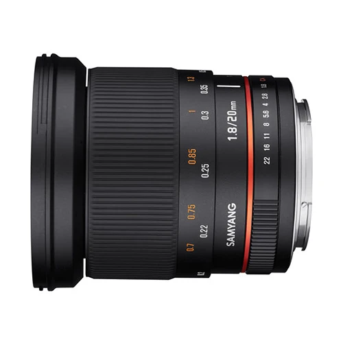 Samyang 20mm f/1.8 ED AS UMC Canon
