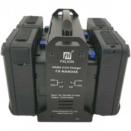 Fxlion FX-NANO4S NANO Quad-Channel-Ladegerät