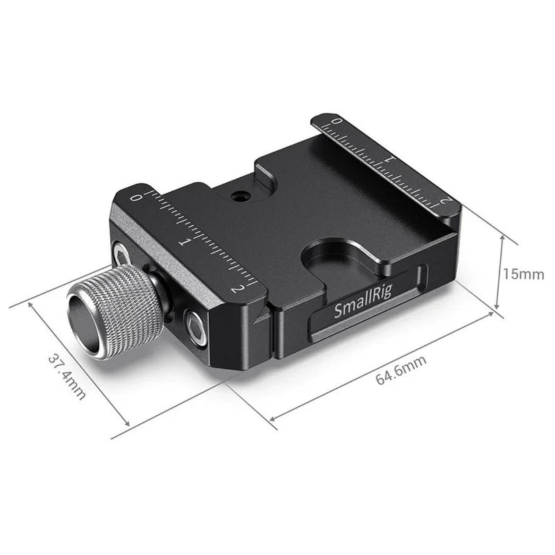 SmallRig Arca-Type Quick Release Clamp for DJI Ronin S/Ronin SC and ZHIYUN Crane Series/Weebill S Gimbals DBC2506
