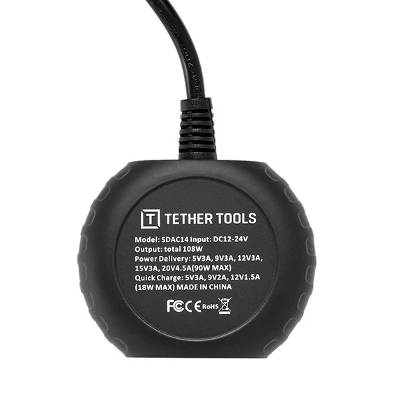 Tether Tools ONsite D-Tap auf USB-C PD 90W Adapter