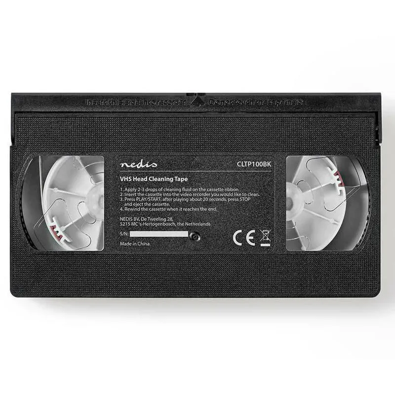 Nedis Cleaning cassette for VHS heads