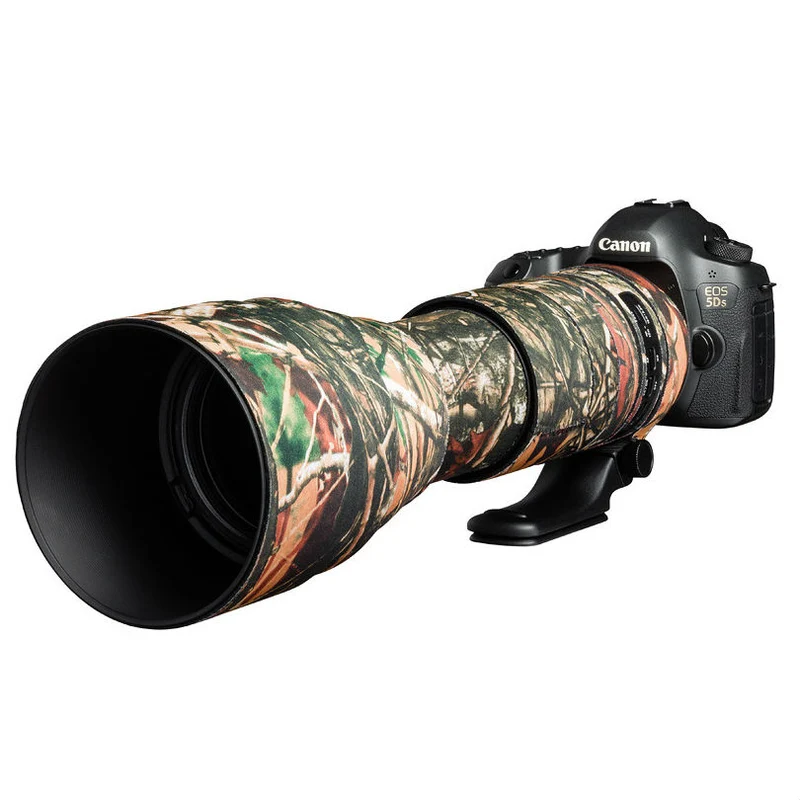 easyCover Objektiv Oak für Tamron SP 150-600mm f/5-6.3 Di VC USD (A011) Forest Tarnung