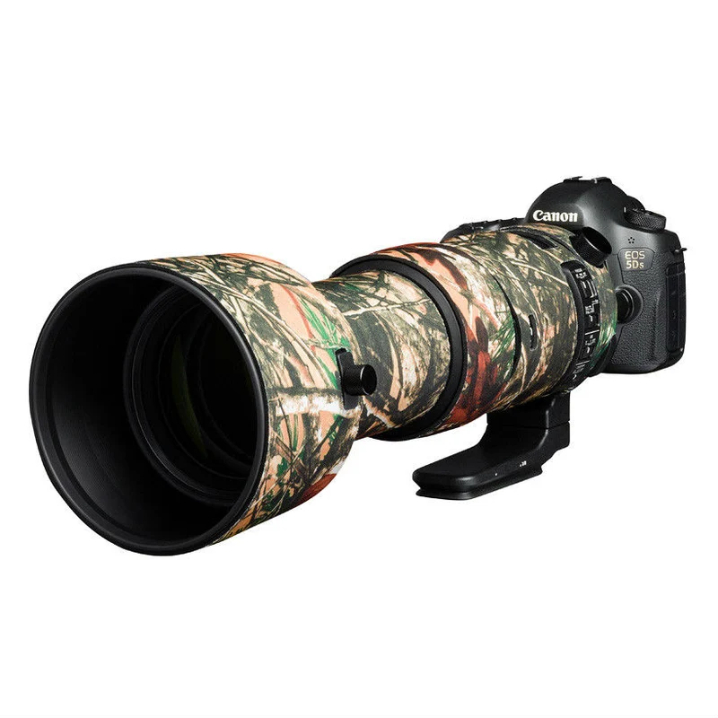 easyCover Objektiv Oak für Sigma 60-600mm f/4.5-6.3 DG OS HSM S Forest Tarnung