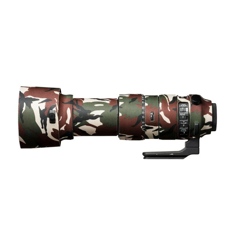 easyCover Objektiv Eiche für Sigma 60-600mm 1: 4,5-6,3 DG OS HSM S Grün Tarnung