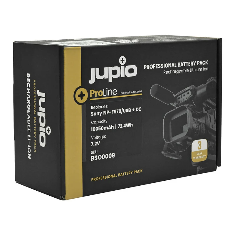 Jupio Sony NP-F970 mit USB 10050mAh