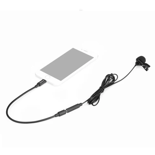 Boya BY-M2 lapel microphone for iOS devices