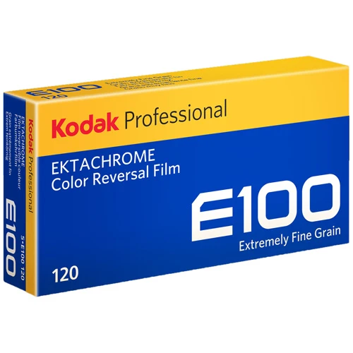 Kodak Ektachrome E100 120 spoel 5 pack