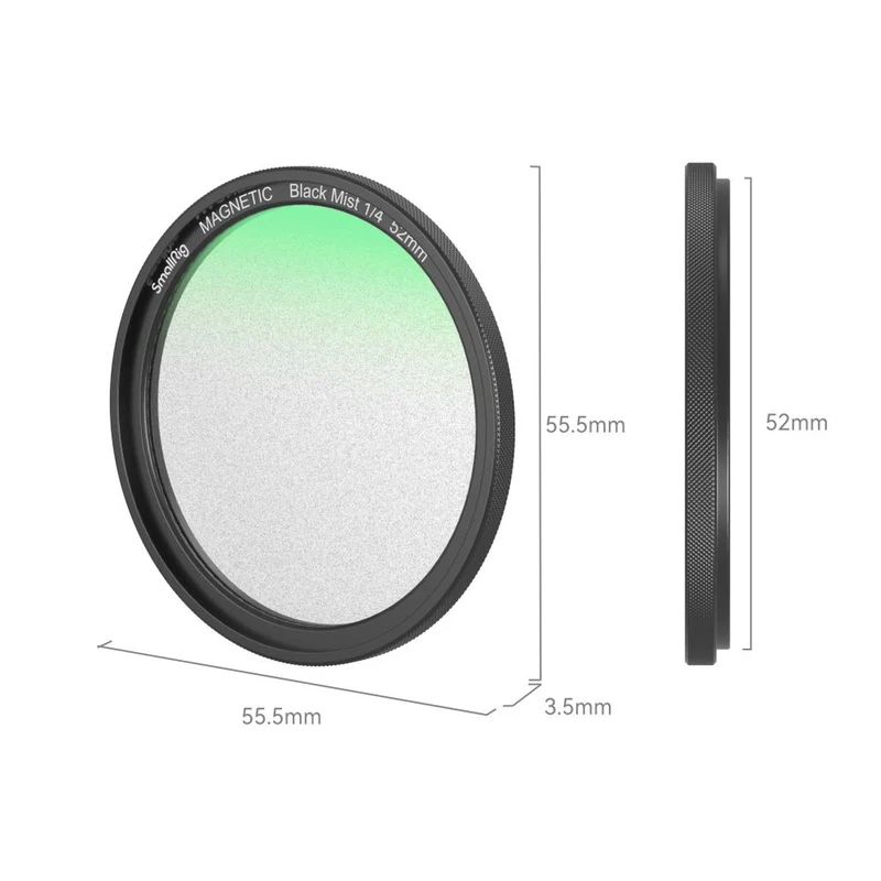 SmallRig MagEase magnetisches 1/4 Effekt Black Mist Filter Kit (52mm) 4217