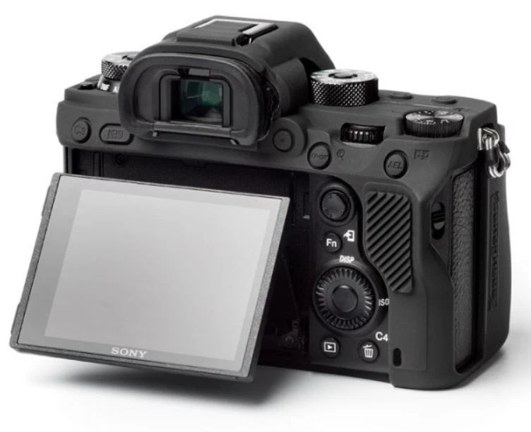 easyCover Gehäuseabdeckung für Sony A7R IV / A9 II Schwarz