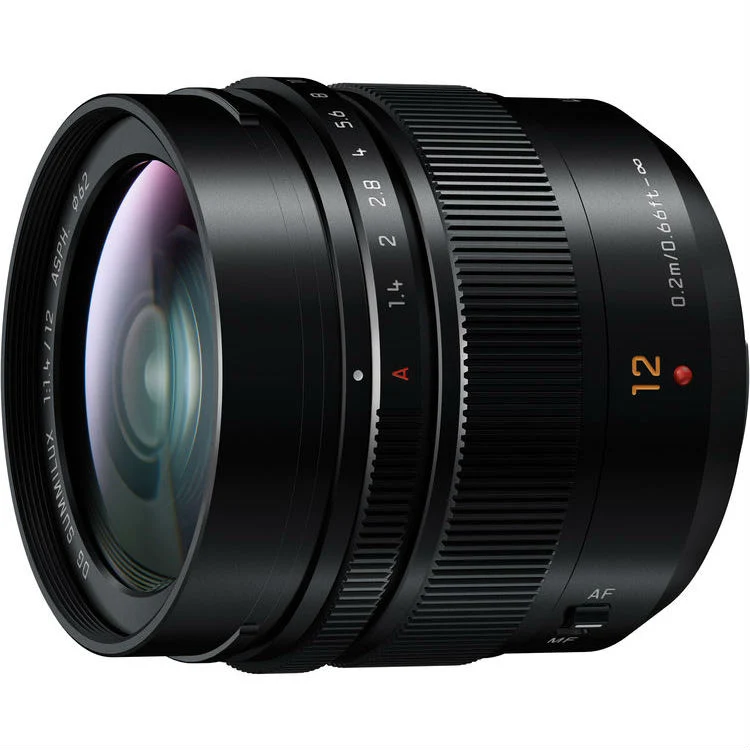 Panasonic Leica DG Summilux 12mm f/1.4 ASPH Black