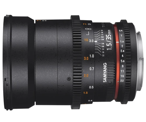 Samyang 35mm T1.5 VDSLR AS UMC II Sony FE