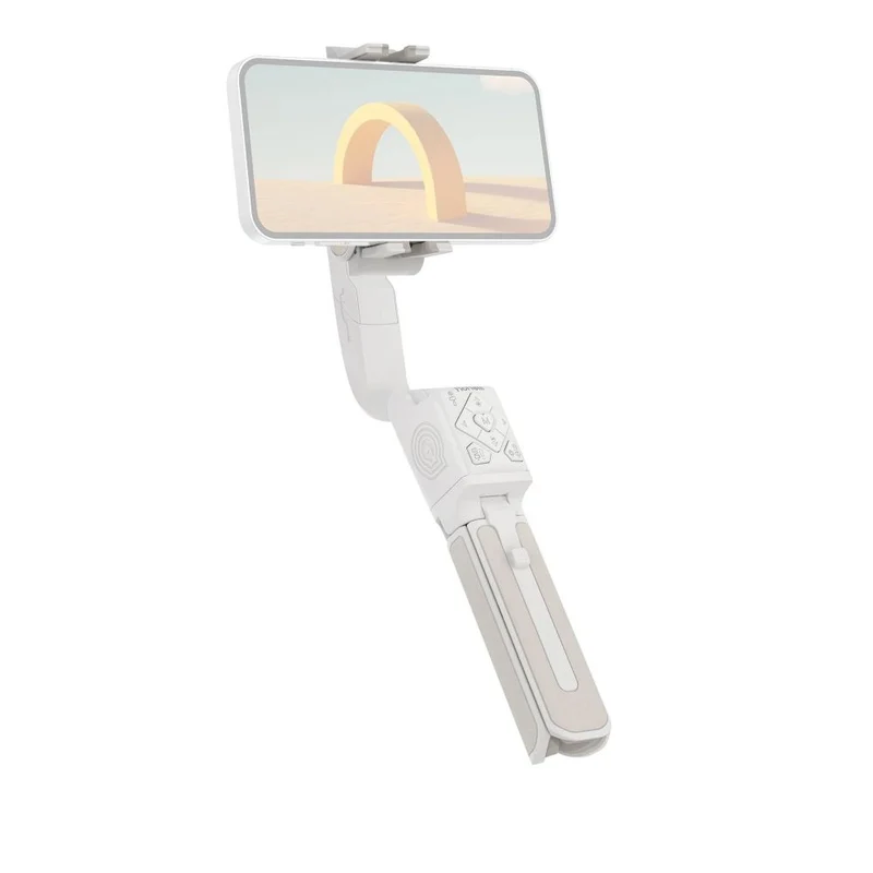 Hohem Smart Selfie-Stick mit 360-Grad-KI-Tracking weiß