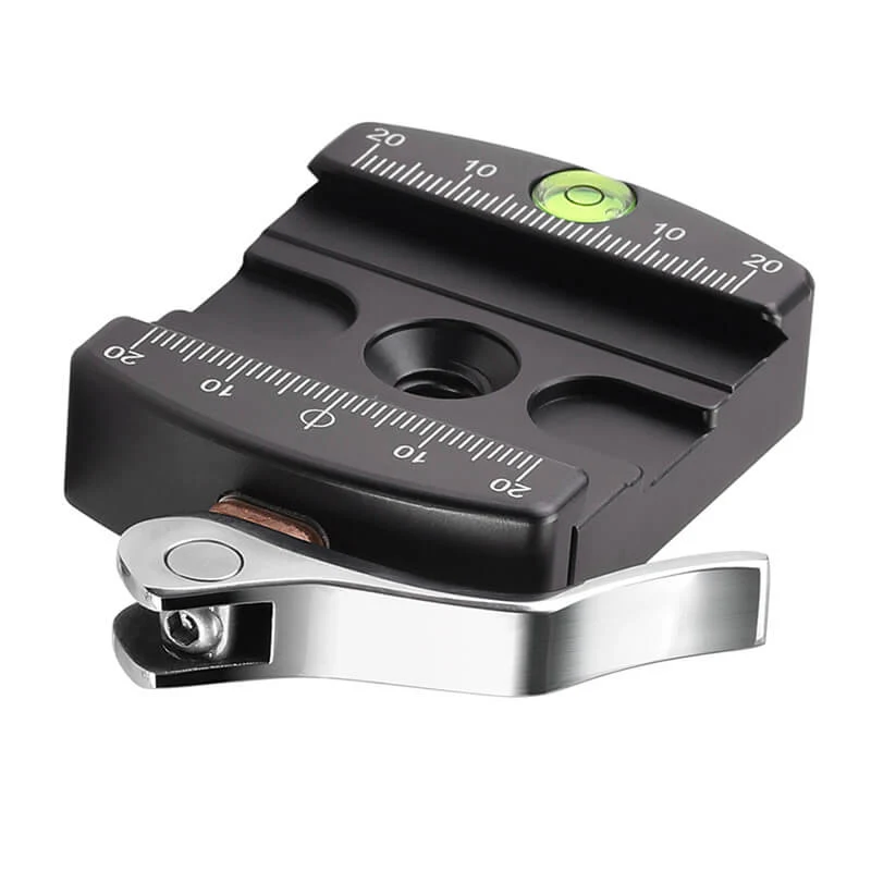 Leofoto LR-50 Quick Release Clamp + NP-50 Schnellwechselplatte