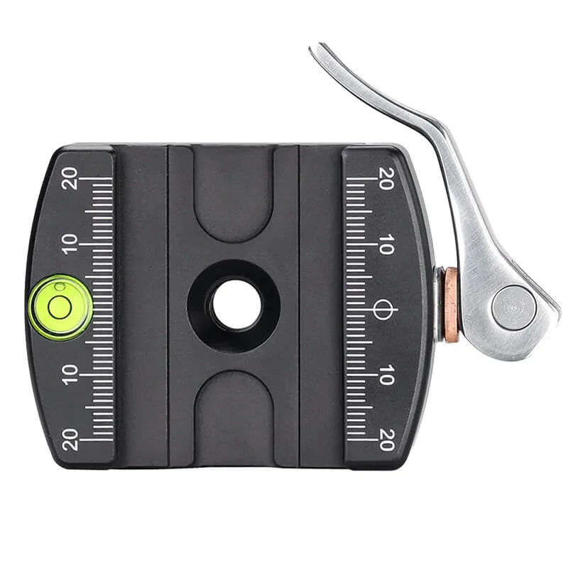 Leofoto LR-50 Quick Release Clamp + NP-50 Schnellwechselplatte