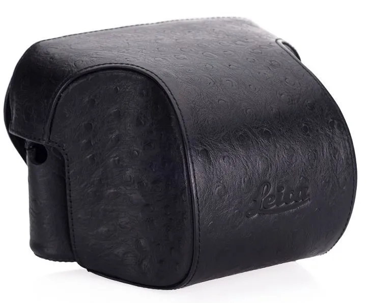Leica 14862 Leather ever ready case M ostrich black
