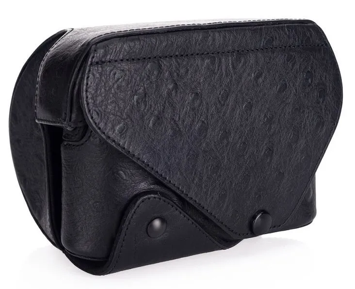 Leica 14862 Leather ever ready case M ostrich black