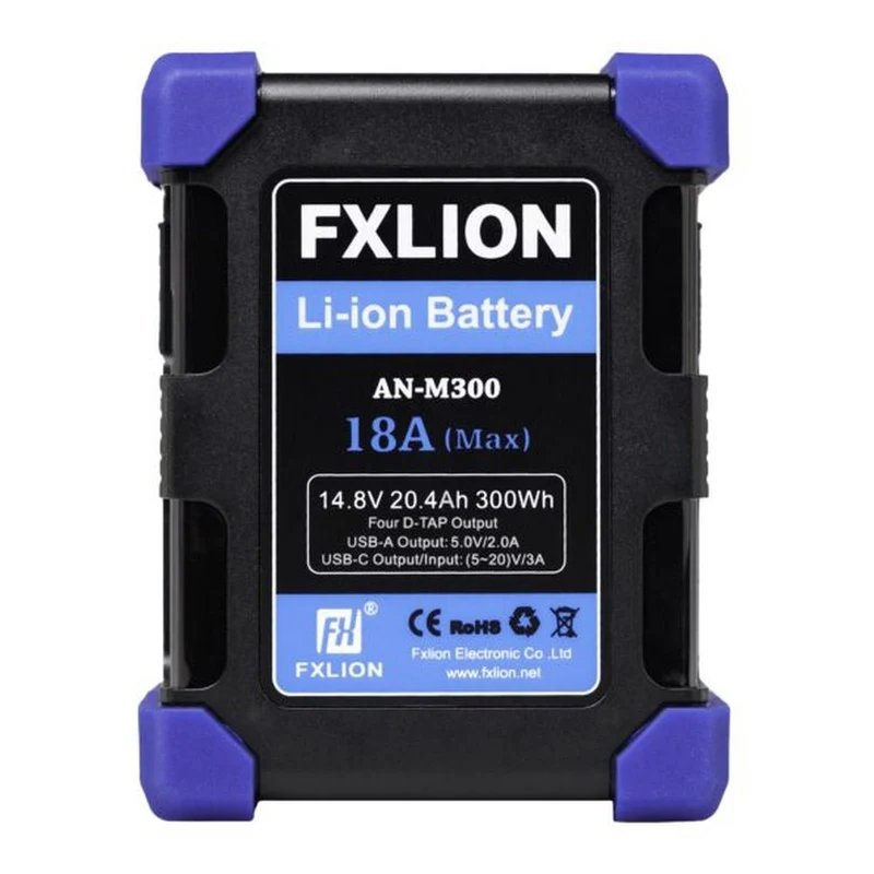 Fxlion 14.8V/20.4AH/300WH Gold Mount (mini size)
