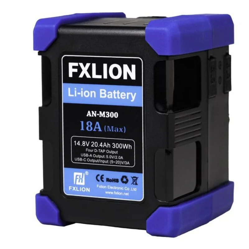 Fxlion 14.8V/20.4AH/300WH Gold Mount (mini size)