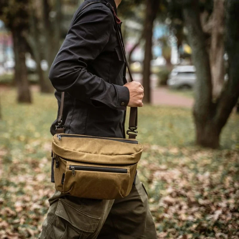 Wotancraft Hüfttasche/Schultertasche 3,5 l – Khaki