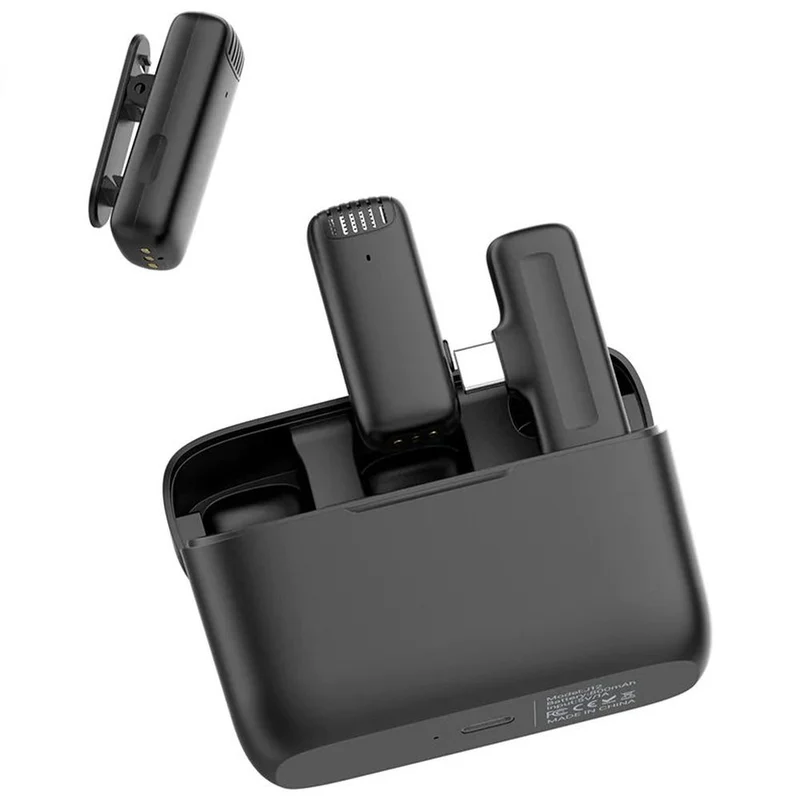 Ulanzi J12-L Wireless Microphon Set w/ two Transmitters for Lightning