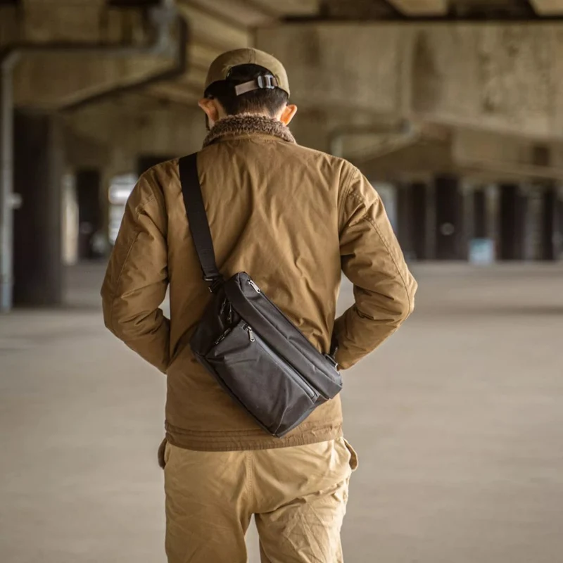 Wotancraft Waist Pack / Sling Pouch 3.5l - Black